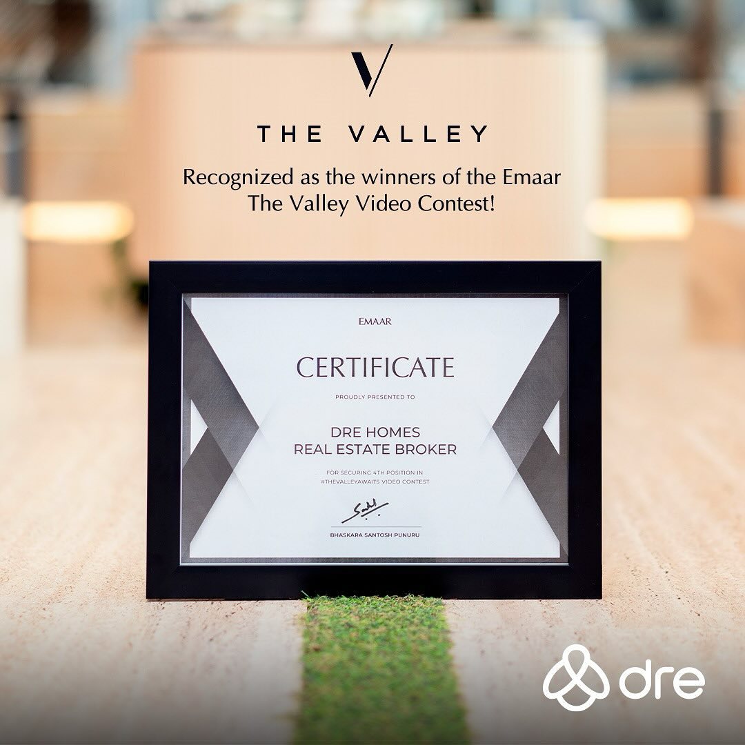 Emaar The Valley Award